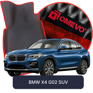 OMEVO 5D Pro EVA Mats for BMW X4 G02 2 gen SUV (2018-2025)