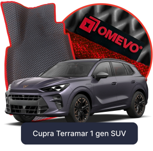 OMEVO 5D Pro EVA Mats for Cupra Terramar 1 gen SUV (2024-2025)