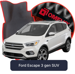OMEVO 5D Pro EVA Mats for Ford Escape 3 gen SUV (2011-2019)