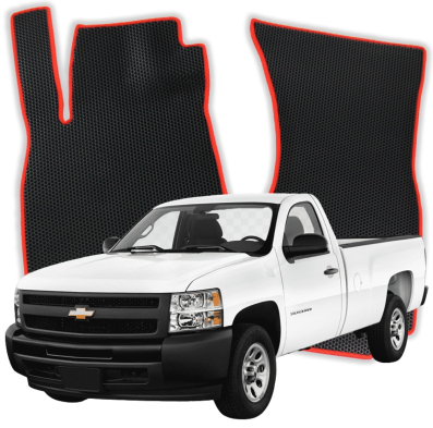EVA car mats OMEVO for Chevrolet Silverado Regular Cab 3 gen Pick-up (2013-2019)