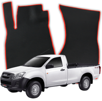 EVA car mats OMEVO for Isuzu D-MAX Single Cab (2-seater) 3 gen Pick-up (2019-2025)