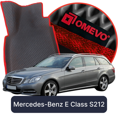EVA car mats OMEVO for Mercedes-Benz E-Class S212 4th gen Kombi (2010-2016)