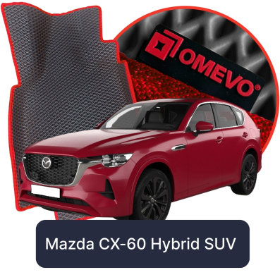 OMEVO 5D Pro EVA Mats for Mazda CX-60 Hybrid 1 gen SUV (2022-2025)