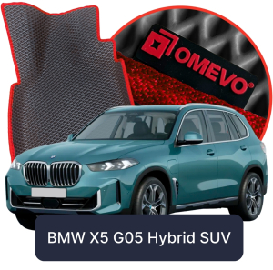 OMEVO 5D Pro EVA Mats for BMW X5 G05 Hybrid 4 gen SUV (2018-2025)