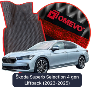 OMEVO 5D Pro EVA Mats for Škoda Superb Selection  4 gen Liftback (2023-2025)