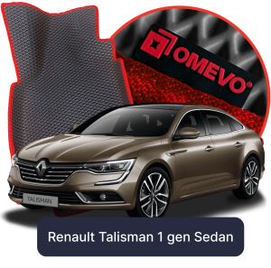 OMEVO 5D Pro EVA Mats for Renault Talisman 1 gen Sedan (2015-2022)