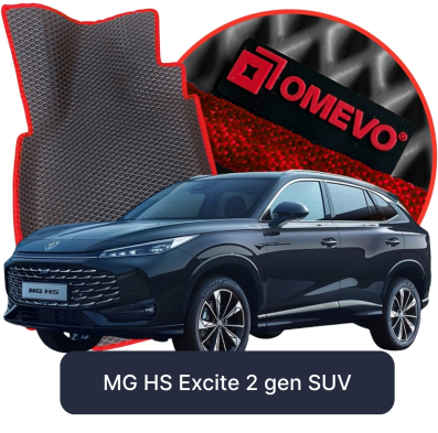 EVA car mats OMEVO for MG HS Excite 2nd gen SUV (2024-2025)