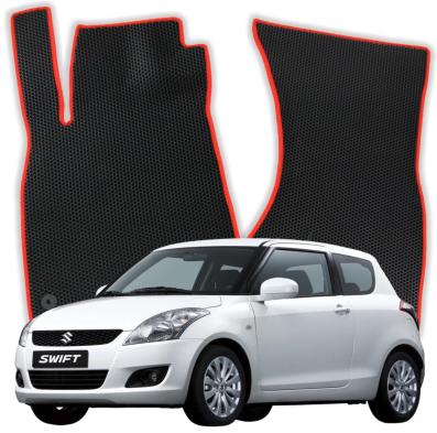 EVA car floor mats OMEVO for Suzuki Swift 1 gen Hatchback 3-door (2010-2017)