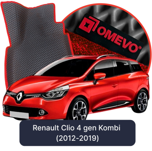 OMEVO 5D Pro EVA Mats for Renault Clio 4 gen Kombi (2012-2019)