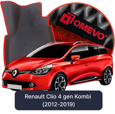 EVA car mats OMEVO for Renault Clio 4 gen Kombi (2012-2019)