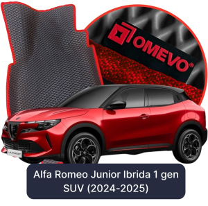 OMEVO 5D Pro EVA Mats for Alfa Romeo Junior Ibrida 1 gen SUV (2024-2025)