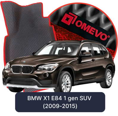 EVA car mats OMEVO for BMW X1 E84 1 gen SUV (2009-2015)