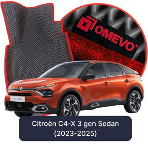 OMEVO 5D Pro EVA Mats for Citroën C4-X 3 gen Sedan (2023-2025)