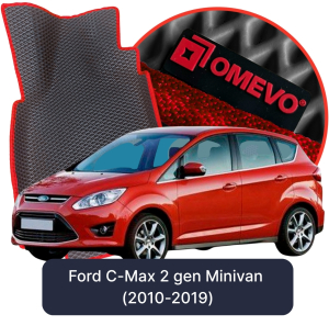 OMEVO 5D Pro EVA Mats for Ford C-Max 2 gen Minivan (2010-2019)
