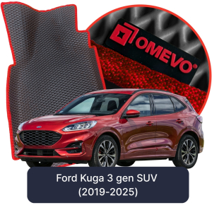 OMEVO 5D Pro EVA Mats for Ford Kuga 3 gen SUV (2019-2025)