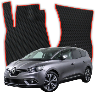 EVA car mats OMEVO for Renault Grand Scenic 5-seater 4 gen Minivan (2016-2022)