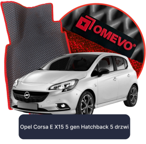 OMEVO 5D Pro EVA Mats for Opel Corsa E X15 5 gen Hatchback (2014-2019)