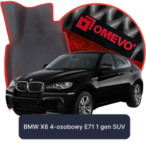 OMEVO 5D Pro EVA Mats for BMW X6 4-seater E71 1 gen SUV (2007-2014)