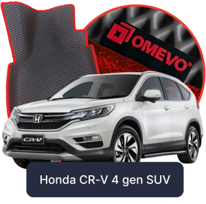 OMEVO 5D Pro EVA Mats for Honda CR-V 4 gen SUV (2012-2018)