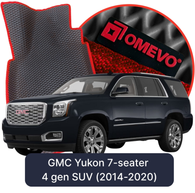 EVA car mats OMEVO for GMC Yukon 7-seater 4 gen SUV (2014-2020)