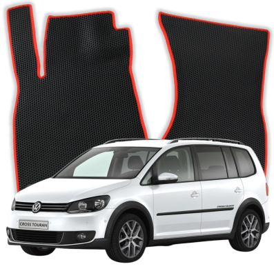 EVA car mats OMEVO for Volkswagen Touran Cross 7-seater 1 gen Minivan (2003-2015)