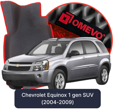 EVA car mats OMEVO for Chevrolet Equinox 1 gen SUV (2004-2009)