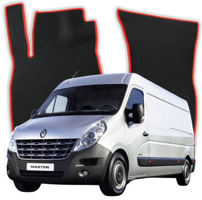 EVA car mats OMEVO for Renault Master 2-seater Long cab 3 gen Van (2010-2023)