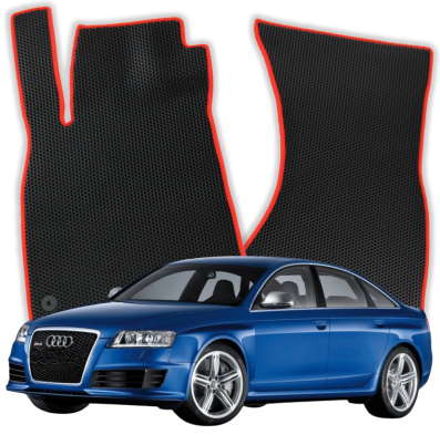 EVA car mats OMEVO for Audi RS6 C6 2 gen Sedan (2008-2010)