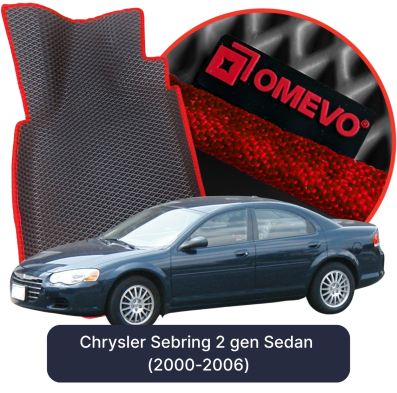 EVA car mats OMEVO for Chrysler Sebring 2 gen Sedan (2000-2006)