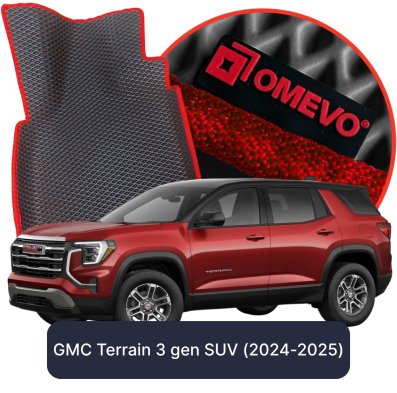 EVA car mats OMEVO for GMC Terrain 3 gen SUV (2024-2025)