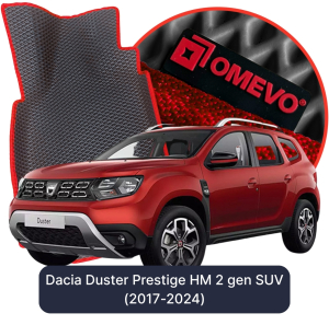 OMEVO 5D Pro EVA Mats for Dacia Duster Prestige HM 2 gen SUV (2017-2024)