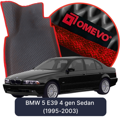 OMEVO EVA car mats for BMW 5 E39 4 gen Sedan (1995-2003)