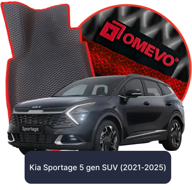 OMEVO 5D Pro EVA Mats for Kia Sportage 5 gen SUV (2021-2025)