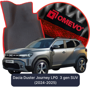 OMEVO 5D Pro EVA Mats for Dacia Duster Journey LPG 3 gen SUV (2024-2025)