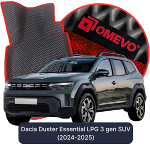 OMEVO 5D Pro EVA Mats for Dacia Duster Essential LPG 3 gen SUV (2024-2025)