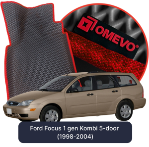 OMEVO 5D Pro EVA Mats for Ford Focus 1 gen Kombi 5-door (1998-2004)
