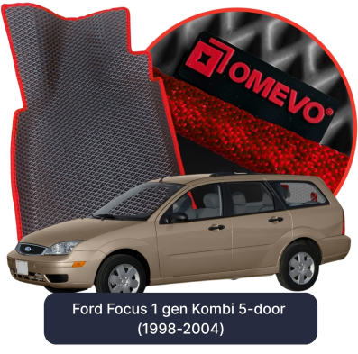OMEVO EVA car mats for Ford Focus 1 gen Kombi 5-door (1998-2004)