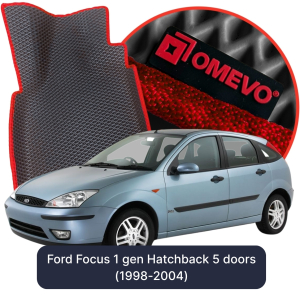 OMEVO 5D Pro EVA Mats for Ford Focus 1 gen Hatchback 5-door (1998-2004)
