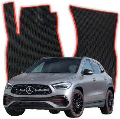Car floor mats EVA OMEVO for Mercedes-Benz GLA 250e AMG Line H247 2 gen SUV (2020-2025)