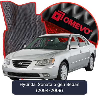 OMEVO EVA car mats for Hyundai Sonata 5 gen Sedan (2004-2009)