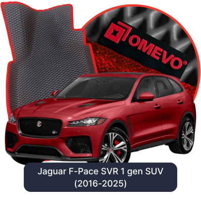 OMEVO EVA car mats for Jaguar F-Pace SVR 1 gen SUV (2016-2025)
