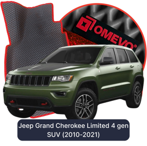 OMEVO 5D Pro EVA Mats for Jeep Grand Cherokee Limited 4 gen SUV (2010-2021)