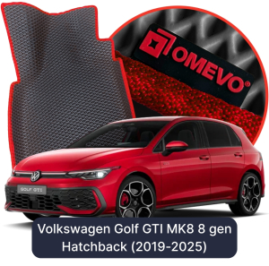 OMEVO 5D Pro EVA Mats for Volkswagen Golf GTI MK8 8 gen Hatchback 5 doors (2019-2025)