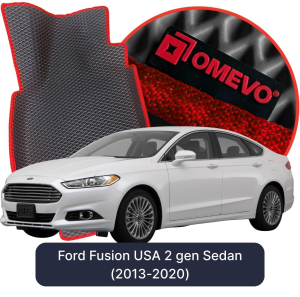 OMEVO 5D Pro EVA Mats for Ford Fusion USA 2 gen Sedan (2013-2020)