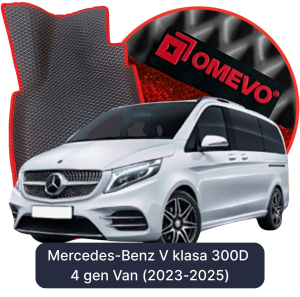 OMEVO 5D Pro EVA Mats for Mercedes-Benz V class 300D 4 gen Van (2023-2025)