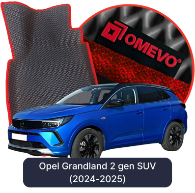 OMEVO EVA car mats for Opel Grandland 2 gen SUV (2024-2025)