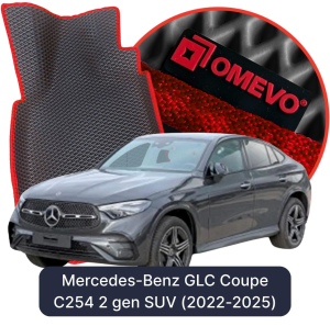 OMEVO 5D Pro EVA Mats for Mercedes-Benz GLC Coupe C254 2nd gen SUV (2022-2025)