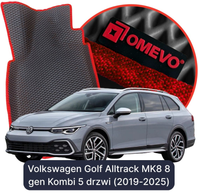 OMEVO 5D Pro EVA Mats for Volkswagen Golf Alltrack MK8 8 gen Station Wagon 5 doors (2019-2025)