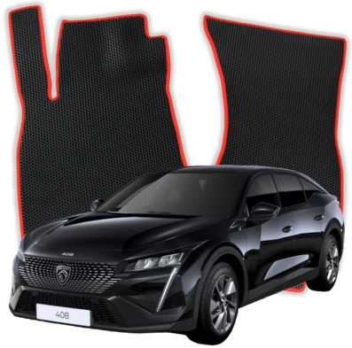 EVA car mats OMEVO for Peugeot 408 Allure 1 gen Liftback (2022-2025)
