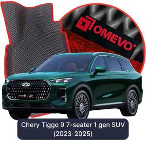OMEVO 5D Pro EVA Mats for Chery Tiggo 9 7-seater 1 gen SUV (2023-2025)